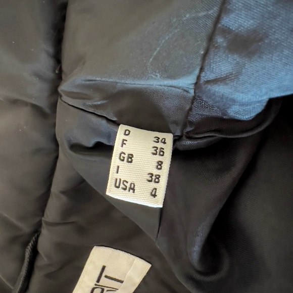 Vintage Esprit Puffer Jacket Pockets - Small - Minimalist Lightweight Warm - Picture 9 of 12